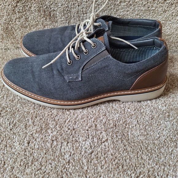 Nunn Bush Mens Barklay Canvas Lace Up Oxfords Size 10.5 M - Picture 2 of 10